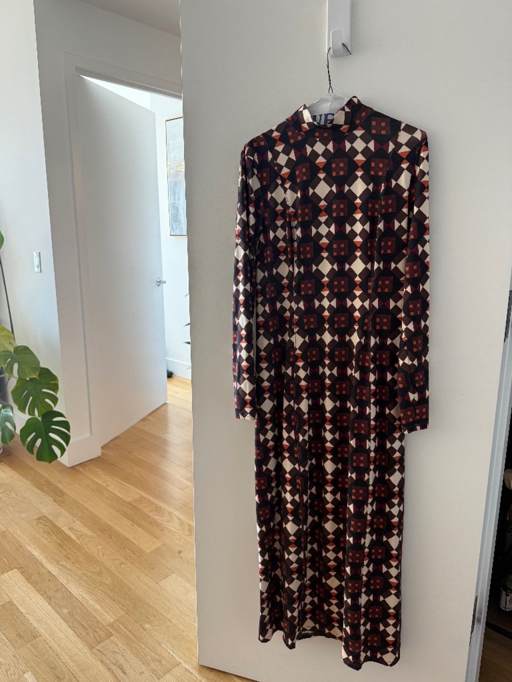 Ronny Kobo Abstract Dress M